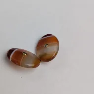 Vintage Banded Agate Chain Cufflinks - Image 11