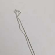 Vintage Sterling Silver Round Ball Necklace Pendant - Image 5