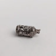 Vintage Sterling Silver Beer Stein Tankard Charm, Opens German Bier Pendant - Image 3