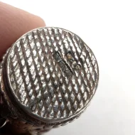 Vintage Sterling Silver Beer Stein Tankard Charm, Opens German Bier Pendant - Image 5