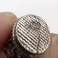 Vintage Sterling Silver Beer Stein Tankard Charm, Opens German Bier Pendant - Image 6