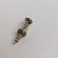 Vintage Silver Nuvo Ship in a Bottle Charm, Sail Boat Pendant - Image 5