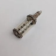Vintage Silver Nuvo Ship in a Bottle Charm, Sail Boat Pendant - Image 8