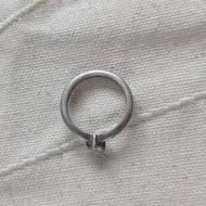 Vintage Sterling Silver CZ Solitaire Stack Ring 925 - Image 8