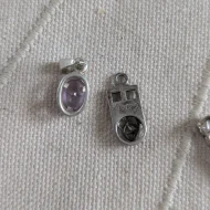 Silver Small Pendant Bundle 3x CZ Purple Kit Heath Celtic - Image 9