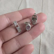 Silver Small Pendant Bundle 3x CZ Purple Kit Heath Celtic - Image 10