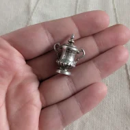 Vintage Chim Silver FA Cup Charm - Image 5