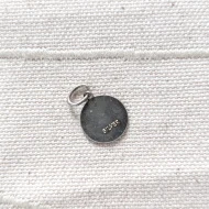 Tiny Vintage Silver St Christopher Charm Pendant - Image 2