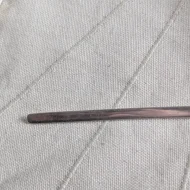 Vintage Silver Bookmark/Letter Opener Onyx Long Etched - Image 10