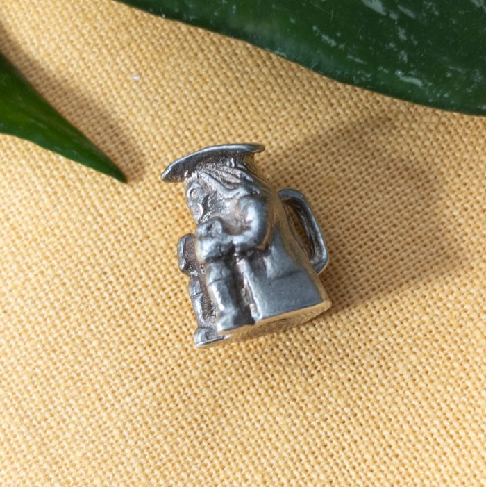Vintage Silver Toby Jug Charm Pendant