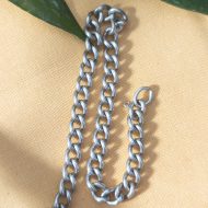 Vintage Sterling Silver Curb Link Bracelet Hallmarked