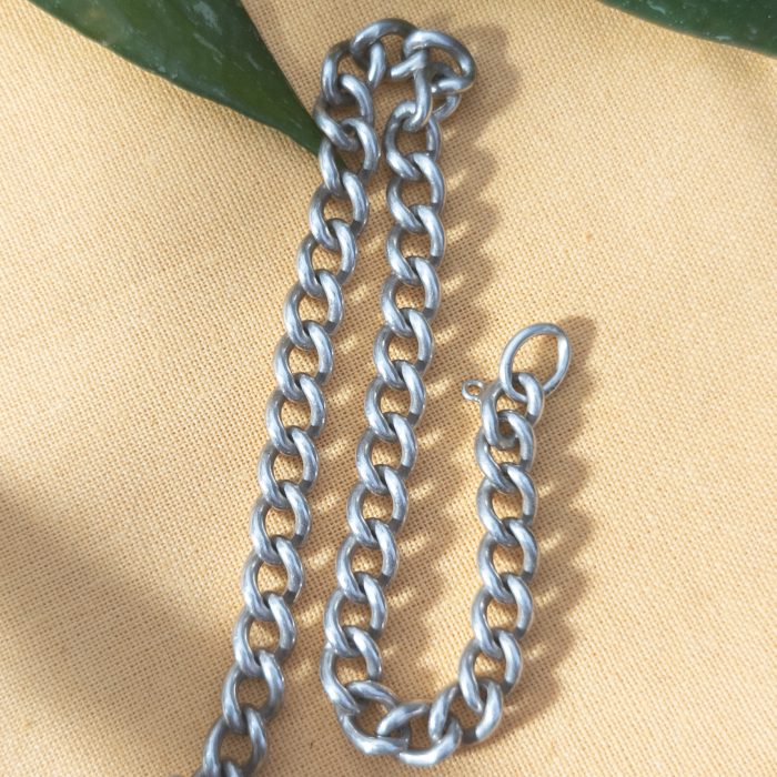 Vintage Sterling Silver Curb Link Bracelet Hallmarked