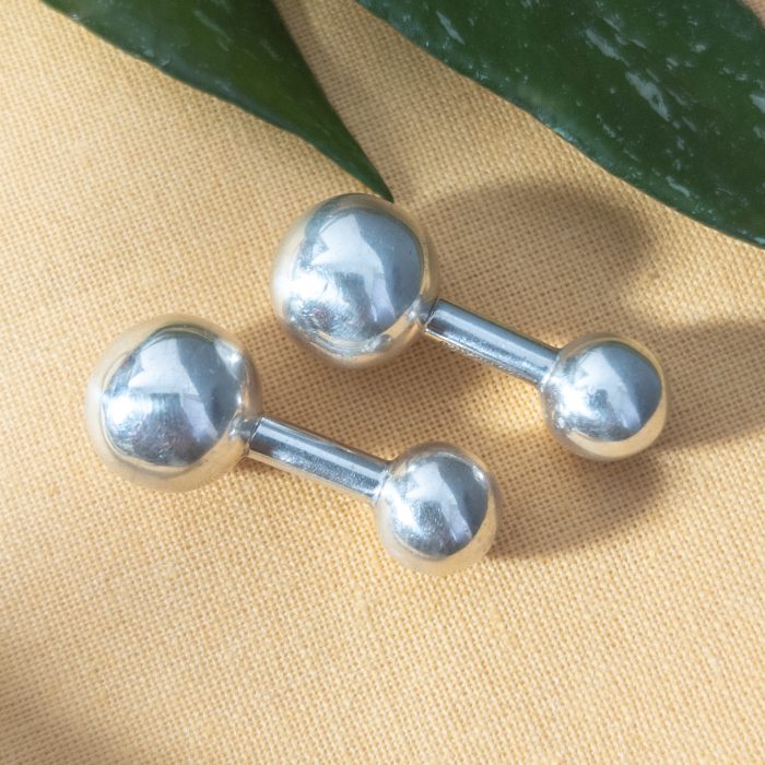 Vintage Sterling Silver Tiffany & Co Dumbbell Cufflink