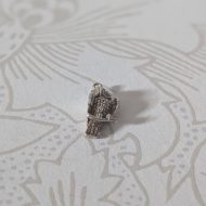 Vintage Silver Owl Charm, Bird Pendant - Image 3