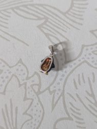 Sterling Silver Cute Enamel Penguin Pendant - Image 4