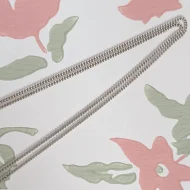 Vintage Sterling Silver Cable Link Chain Necklace Long Italy 925 - Image 5