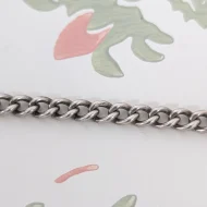 Vintage Sterling Silver Curb Link Bracelet Hallmarked - Image 3