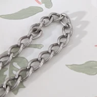 Vintage Sterling Silver Heart Padlock Charm Bracelet Hallmarked - Image 6