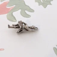 Vintage Silver Highland Dancer Charm Scotland Pendant - Image 4
