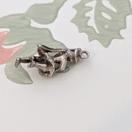 Vintage Silver Highland Dancer Charm Scotland Pendant - Image 5