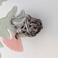 Vintage Silver Opening Water Jug Charm Pendant - Image 3