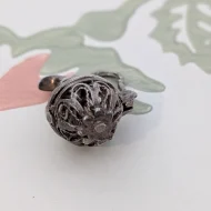 Vintage Silver Opening Water Jug Charm Pendant - Image 2