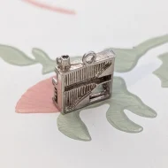 Vintage Silver Piano Charm Pendnat - Image 5