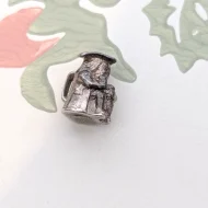Vintage Silver Toby Jug Charm Pendant - Image 2