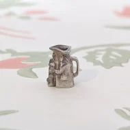 Vintage Silver Toby Jug Charm Pendant - Image 5