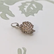 Vintage Silver Hedgehog Charm Pendant - Image 5