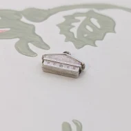 Vintage Silver House Chalet Charm Pendant - Image 5