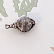 Vintage Silver Aladdin Wish Lamp Charm Genie Pendant Opens - Image 3