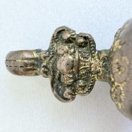 Antique Georgian Wax Seal Fob "Who Neglects Me Loses Me" Pendant - 3