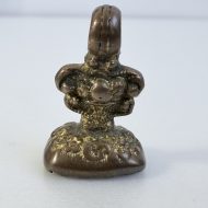 Antique Georgian Wax Seal Fob "Who Neglects Me Loses Me" Pendant - 6