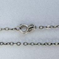 Vintage Carnelian Faux Pearl Silver Cross Necklace Ornate Gothic Filigree - 8