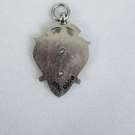 Vintage Sterling Silver Boys Brigade Medal Fob Glasgow Hallmark - 8