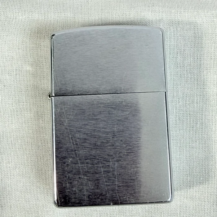 Vintage Zippo Brushed Chrome Lighter 1995 Classic - 2