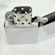 Vintage Zippo Brushed Chrome Lighter 1995 Classic - 6