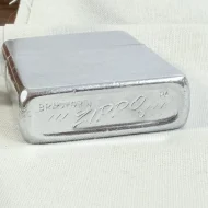 Vintage Zippo Brushed Chrome Lighter 1976 Classic - 12