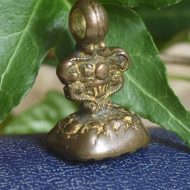 Antique Georgian Wax Seal Fob "Who Neglects Me Loses Me" Pendant - Image 4