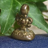 Antique Georgian Wax Seal Fob "Who Neglects Me Loses Me" Pendant - Image 6